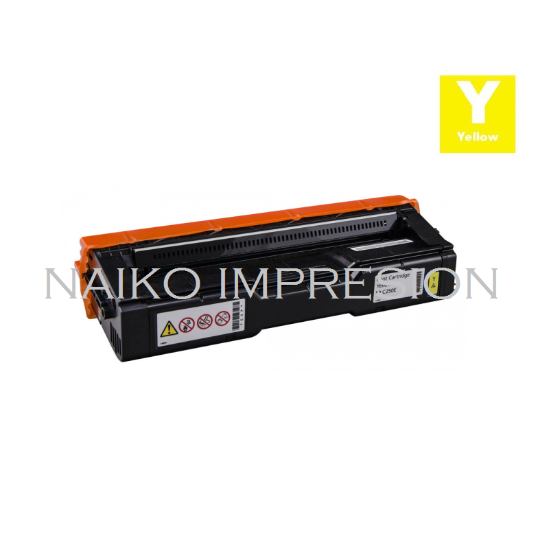 Tóner compatible Ricoh Aficio SP C250DN/ C250E/ C250SF/ C250SFW/ C260DNW C260SFNW/ C261DNW/ C261SFNW Amarillo