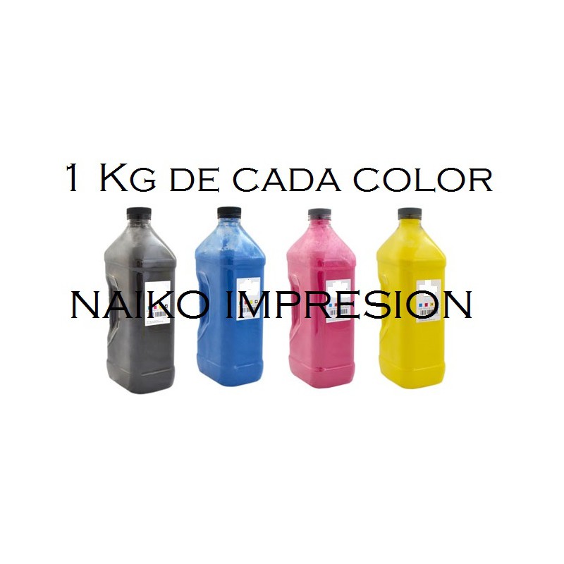 Recargas tóner Oki Executive ES9431/ ES9541. 1 botella de cada color CMYK