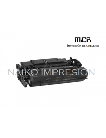 Tóner MICR compatible con Hewlett Packard Laserjet Enterprise M506/ MFP M527/ Flow MFP M527/ Pro M501