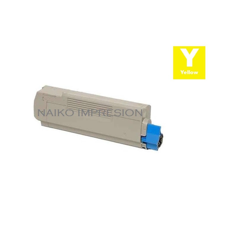 Tóner compatible Oki MC560 Amarillo